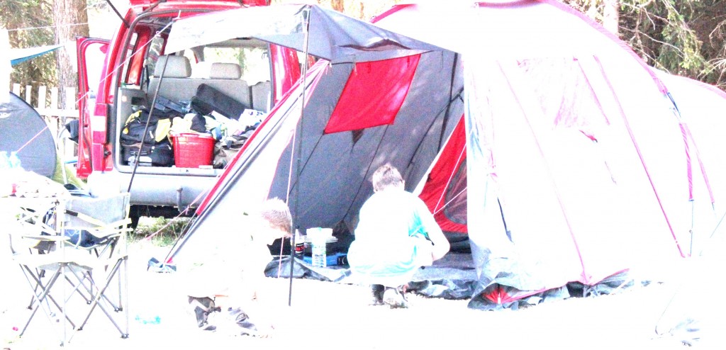 Zeltaufbau für Anfänger